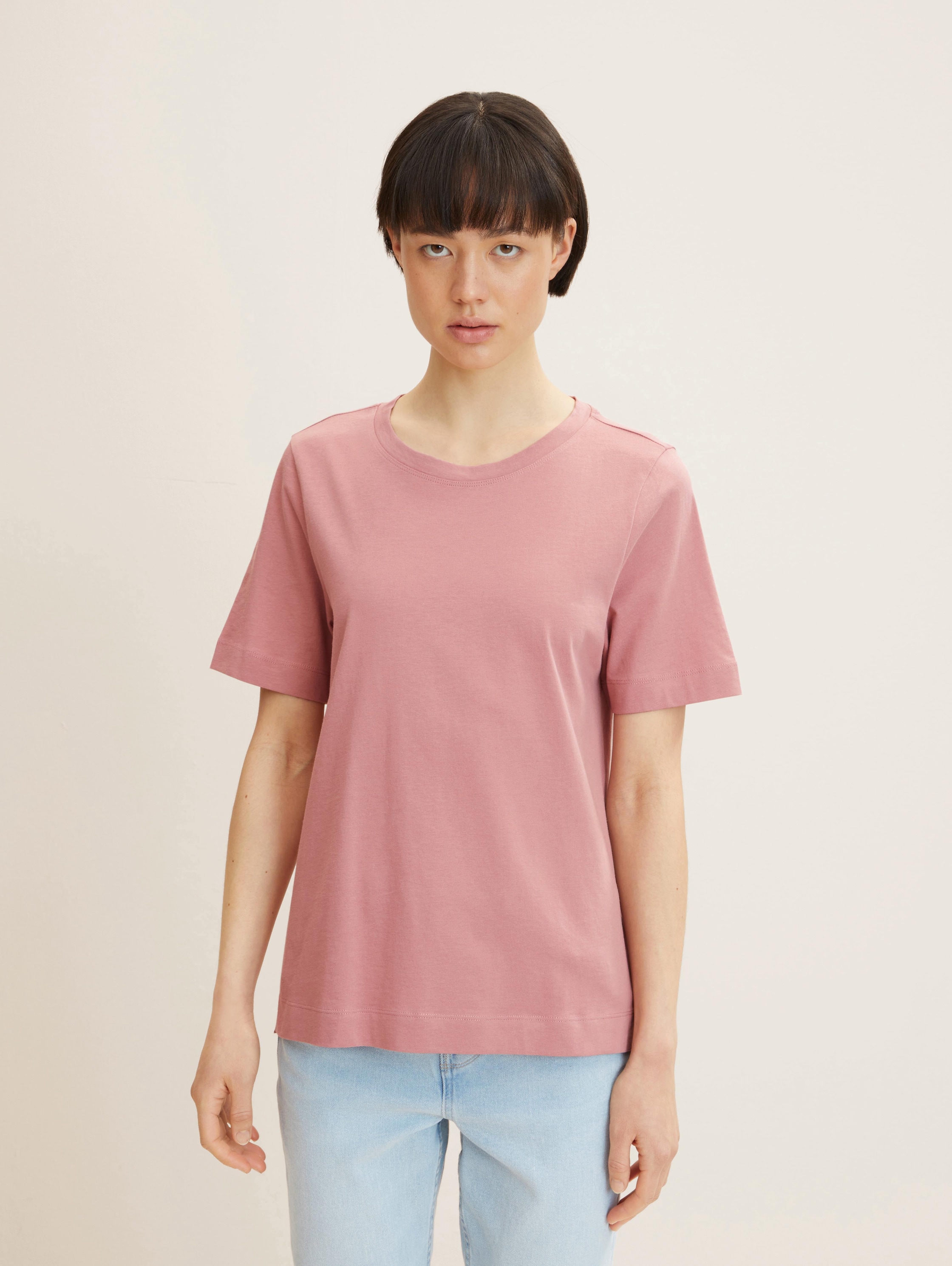 

Футболка женская TOM TAILOR 1032407 розовая S, Розовый, 1032407