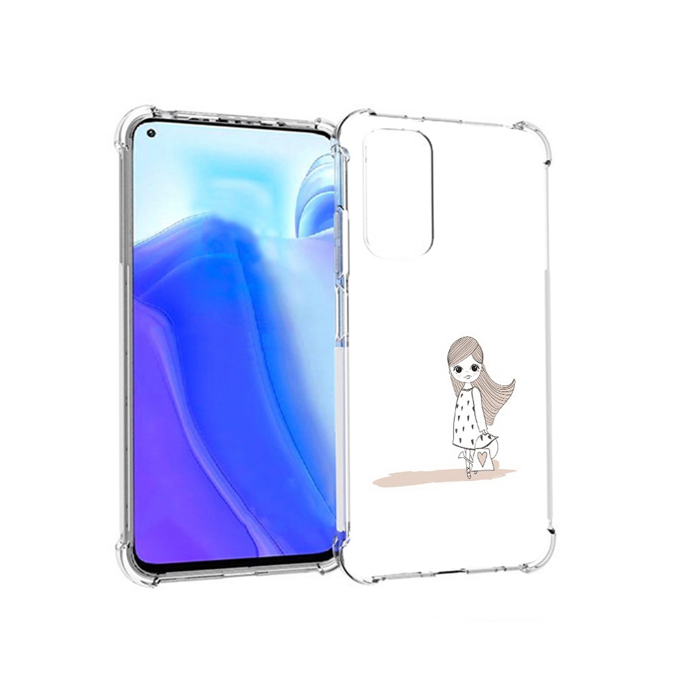 

Чехол MyPads Tocco для Xiaomi Redmi Note 11S Девочка с сумкой (PT162215.279.61), Tocco