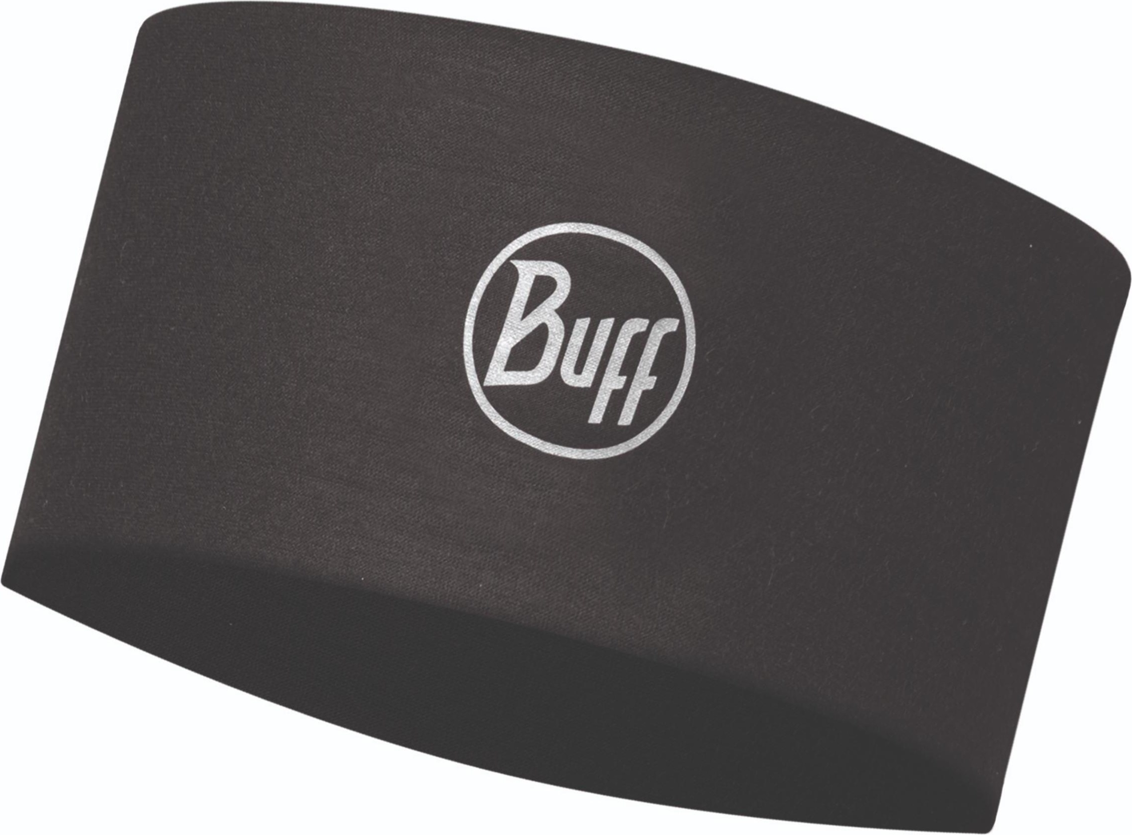 фото Повязка buff coolnet uv+ wide headband solid black (us:one size)