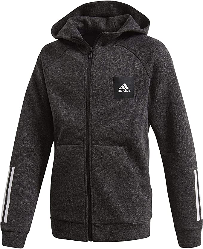 Толстовка Adidas Jb A Mhe Fz Hd, для мальчиков, GE0926, размер 110 см