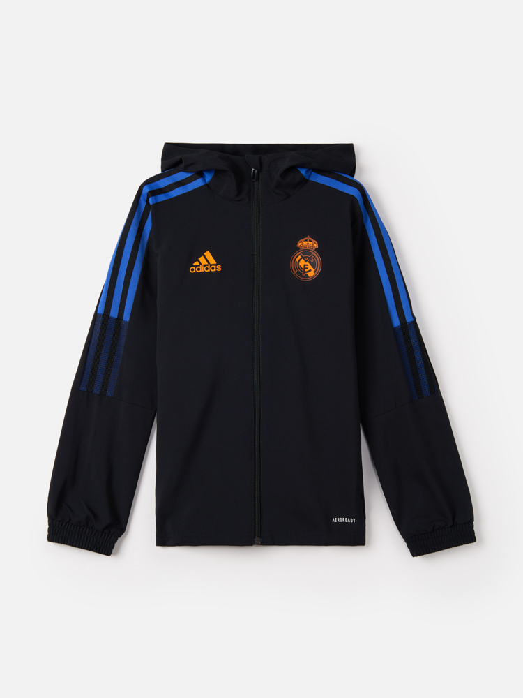 

Толстовка детская для мальчиков Adidas Real Madrid GR4334 черная 176, Черный, Real Madrid