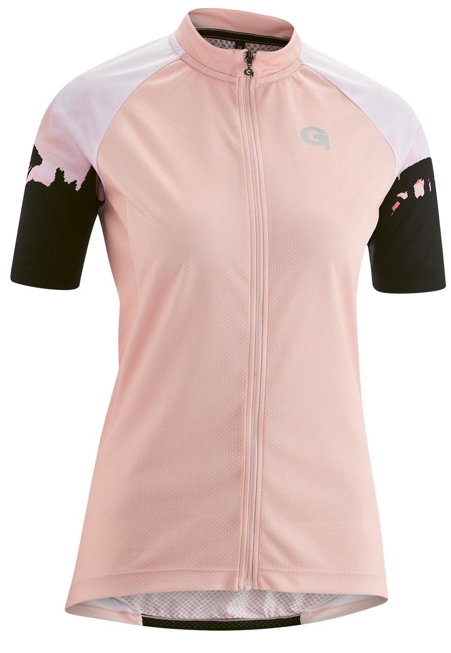 фото Футболка gonso vadre da-biketrikot-1/2-fz, impatients pink, 34 eu