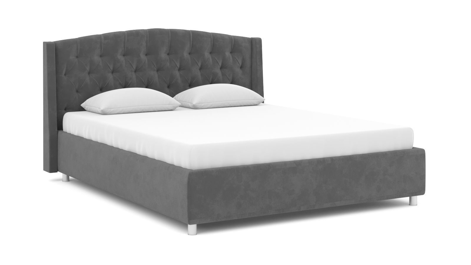 

Кровать Askona Margot Sky Velvet 16 180х200, Серый