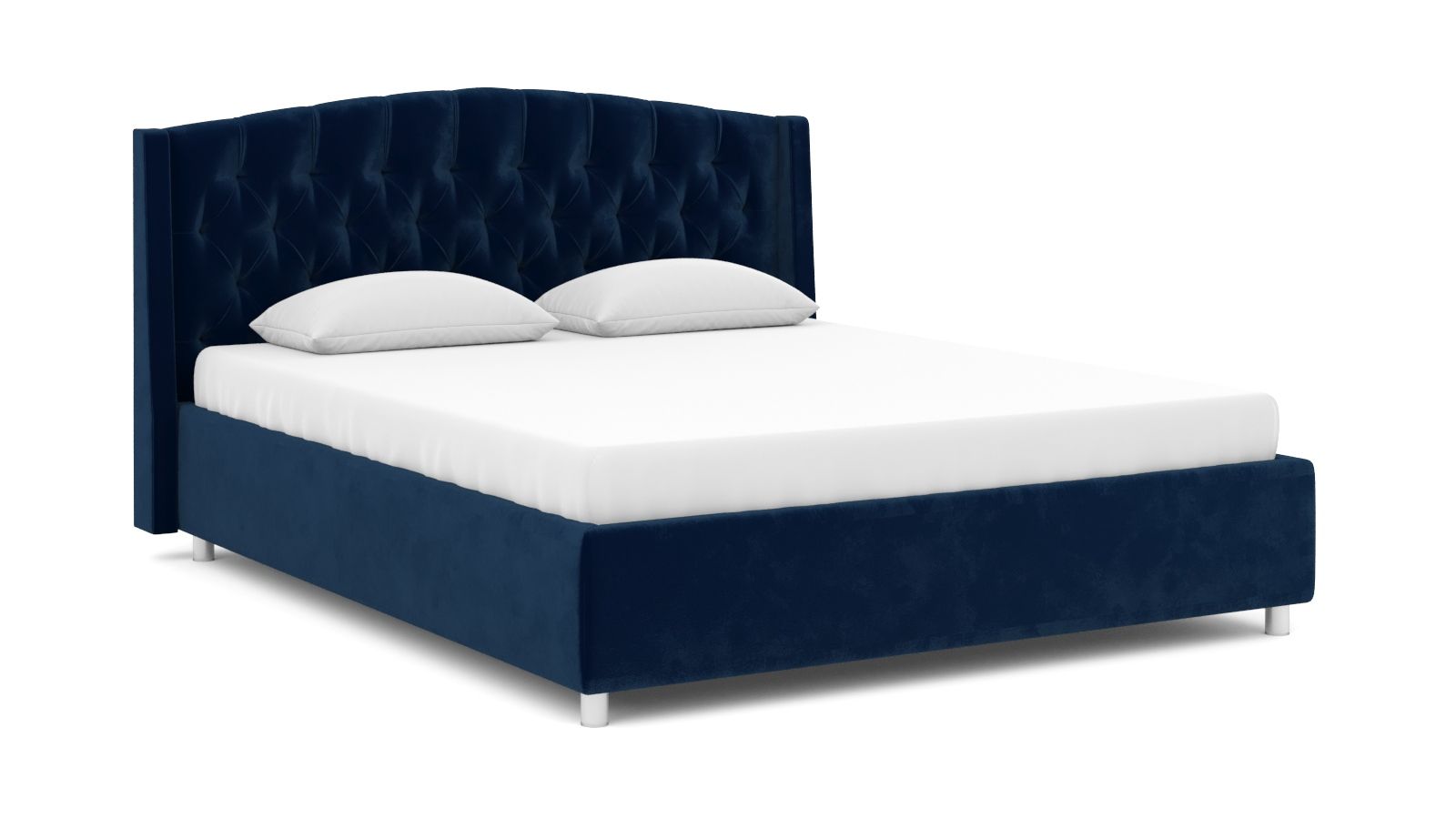 

Кровать Askona Margot Sky Velvet 41 180х200, Синий