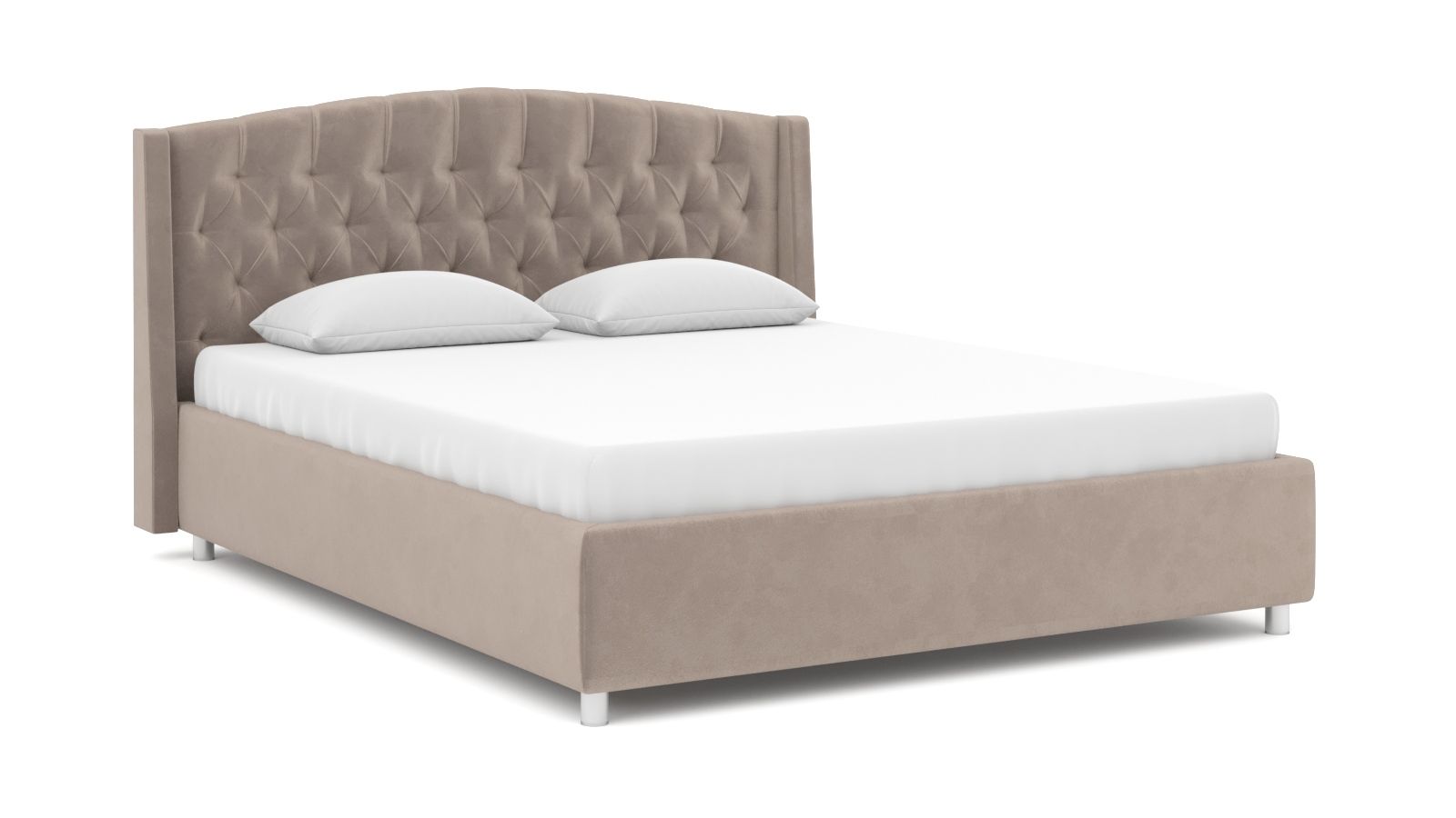 

Кровать Askona Margot Sky Velvet 17 160х200, Коричневый