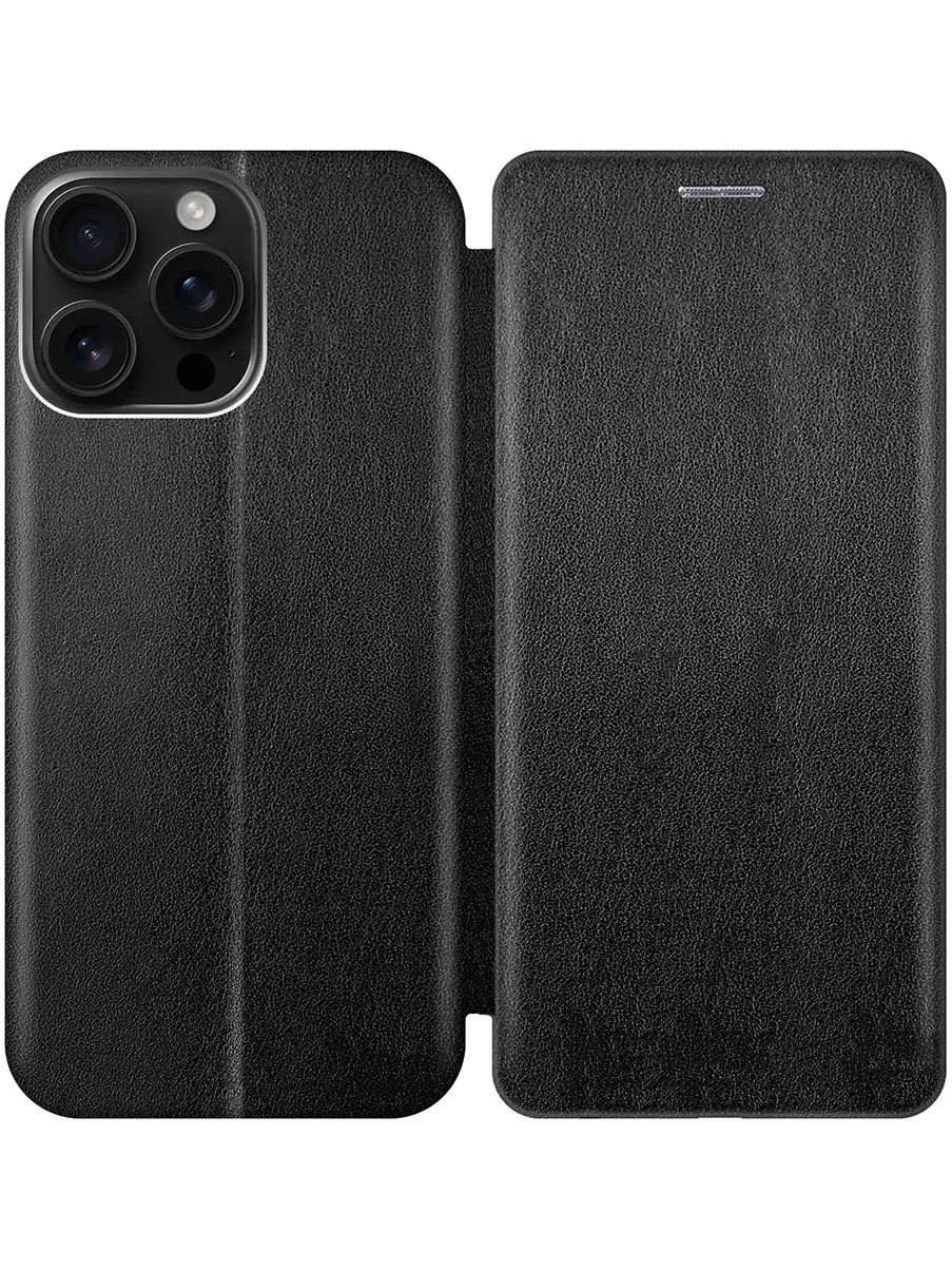 

Чехол-книжка на Apple iPhone 16 Pro Max черный, 785198313