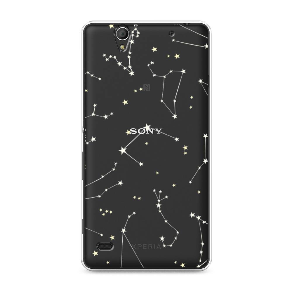 

Силиконовый чехол "Созвездия" на Sony Xperia C4, 52650-7