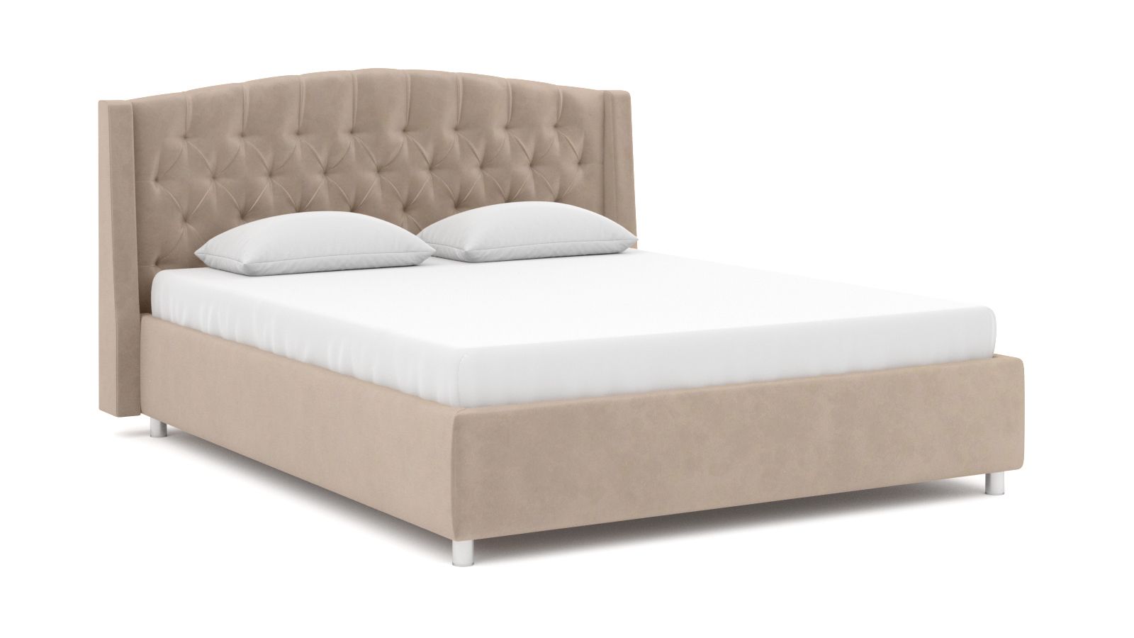 

Кровать Askona Margot Sky Velvet 03 180х200, Коричневый