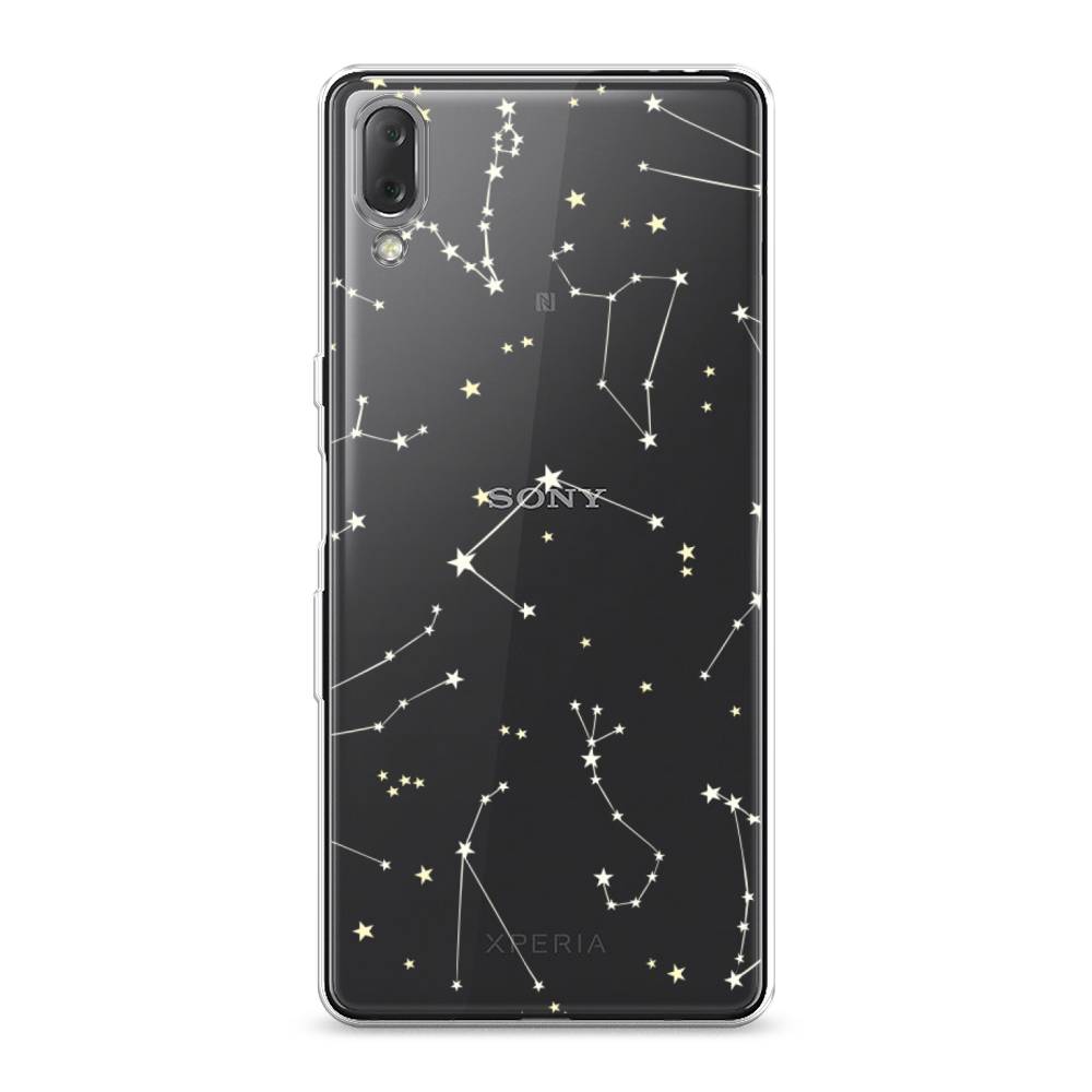 

Силиконовый чехол "Созвездия" на Sony Xperia L3, Разноцветный, 54450-7