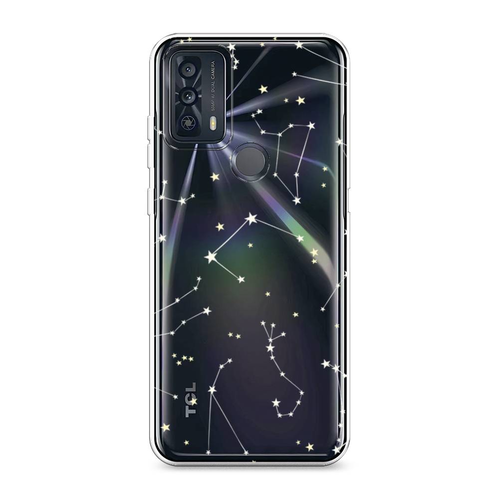 

Силиконовый чехол "Созвездия" на TCL 20B, 290750-7