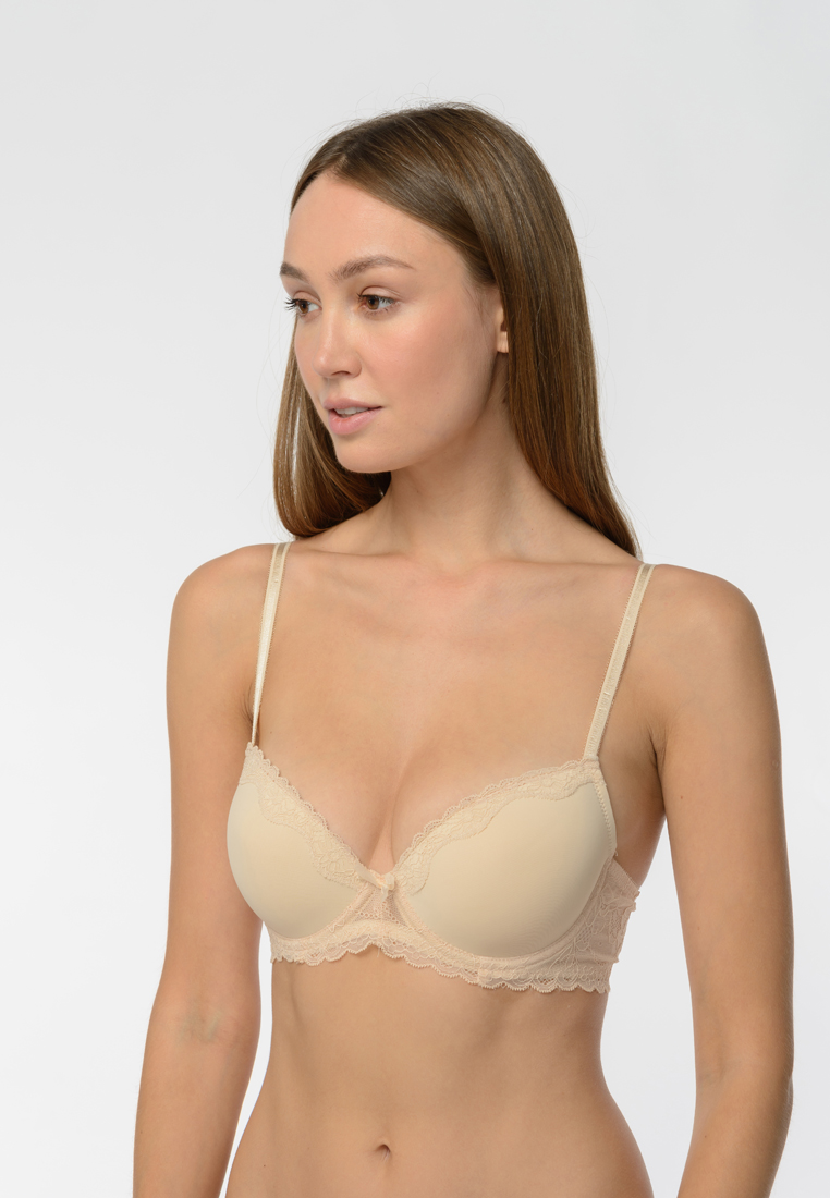 

Бюстгальтер женский Modis M202U00050 бежевый 75B, M202U00050