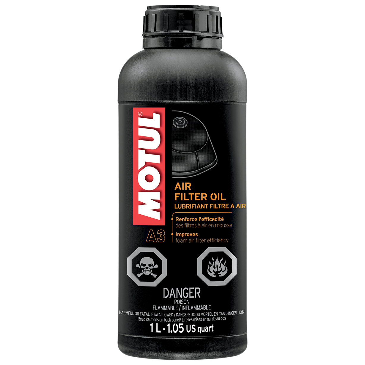 Масло Для Воздушных Фильтров Мотоциклов А3 Смазка Air Filter Oil 1л 108588 MOTUL 108588