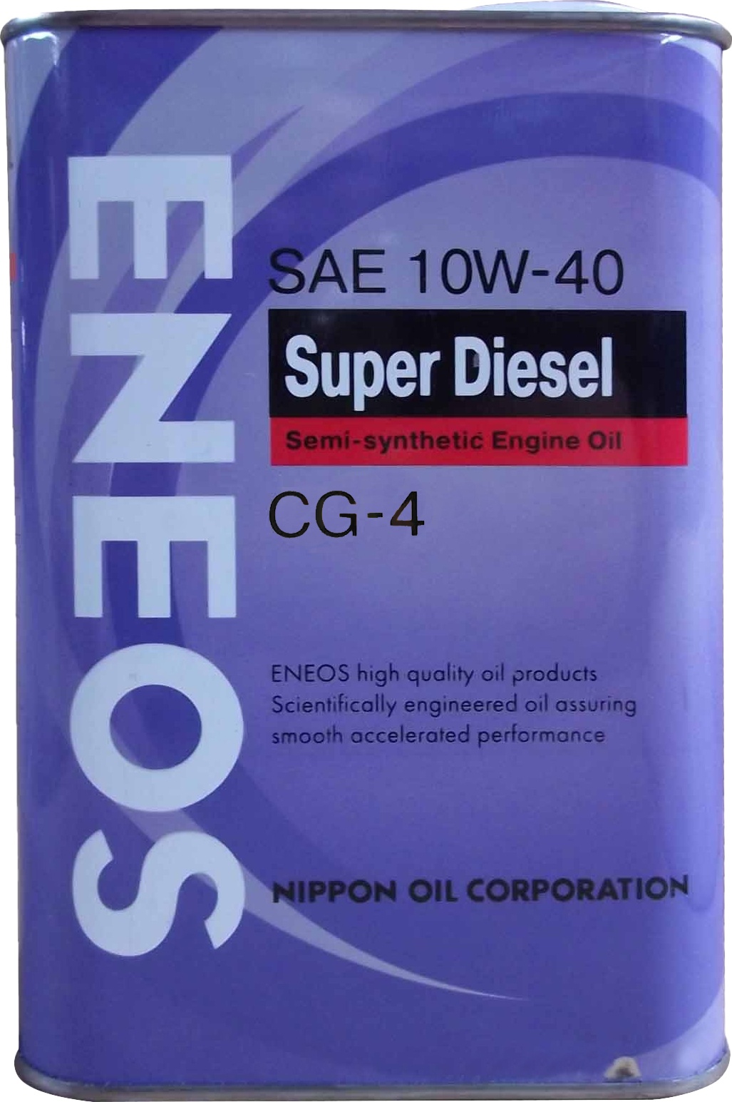 Моторное масло Eneos Super Diesel Semi-Synthetic 10W40 4л