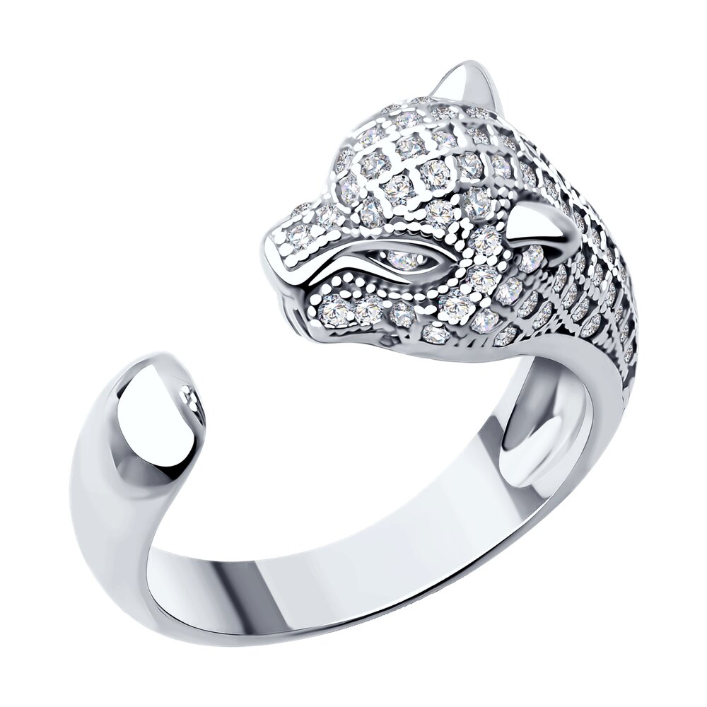 

Кольцо из серебра р. 18 SOKOLOV 94013967-91, фианит, 94013967-91