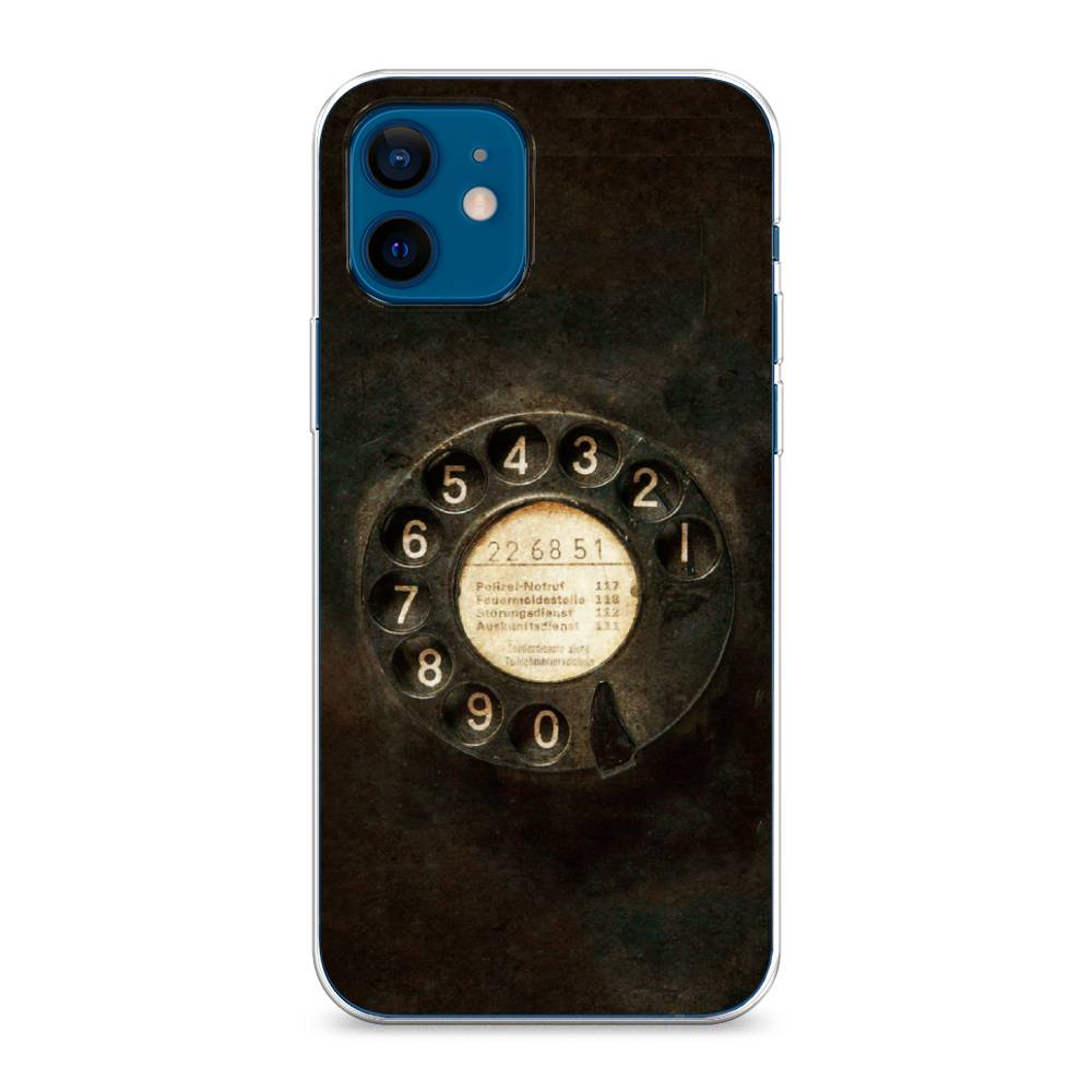 фото Чехол awog "старинный телефон" для apple iphone 12 mini