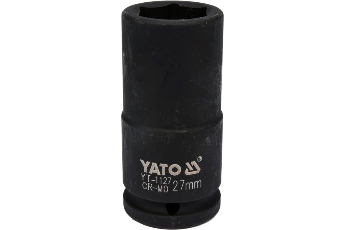 

YATO Головка ударная глубокая, 27 мм, 6 гр, 3/4 inch
