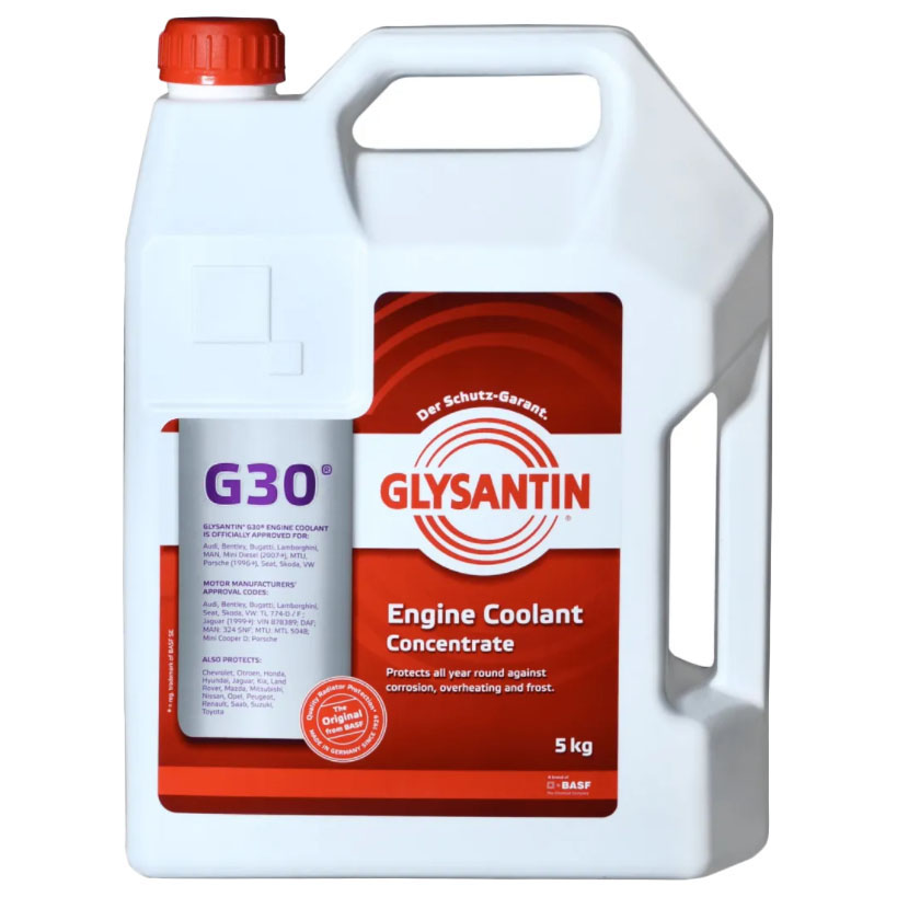 Антифриз Glysantin G30 [Красно-Фиолетовый], Концентрат, 5кг. GLYSANTIN 900916