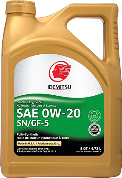 Моторное масло Idemitsu Extreme Eco Fully-Synthetic SN/GF-5 0W20 4л