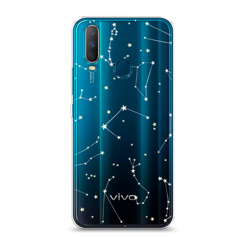 

Силиконовый чехол "Созвездия" на Vivo Y12, Разноцветный, 261850-7