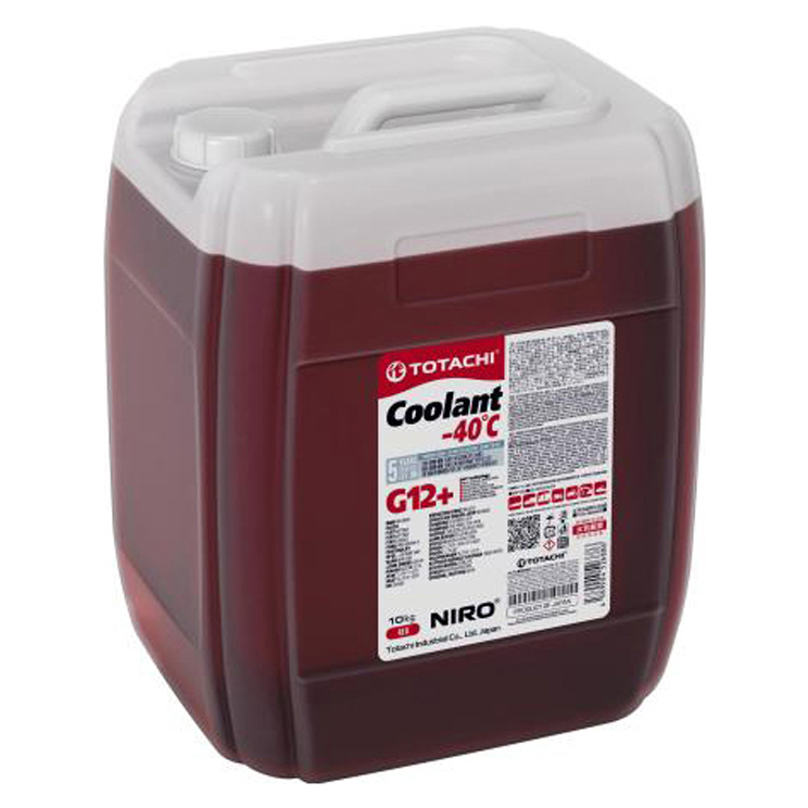 фото Жидкость охлаждающая totachi niro coolant red -40c g12+ 10кг totachi 43110