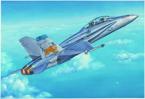 

Сборная модель HobbyBoss 1/48 Самолет F/A-18D Hornet 80322
