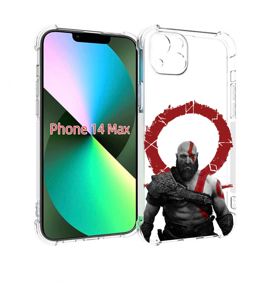 

Чехол MyPads God-of-War для iPhone 14 Plus (6.7), Прозрачный, Tocco