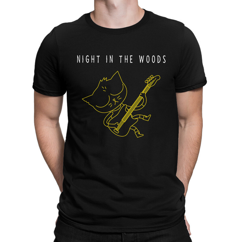 фото Футболка мужская dream shirts night in the woods 999575222 черная 2xl