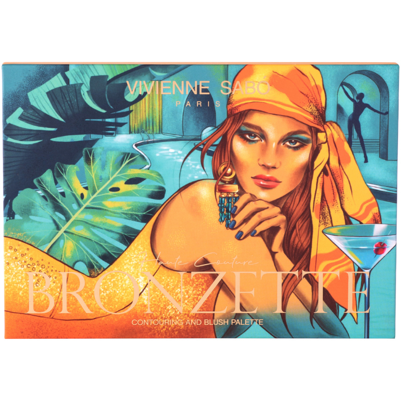 

Палетка контуринга и румян Vivienne Sabo Haute Couture Bronzette 01
