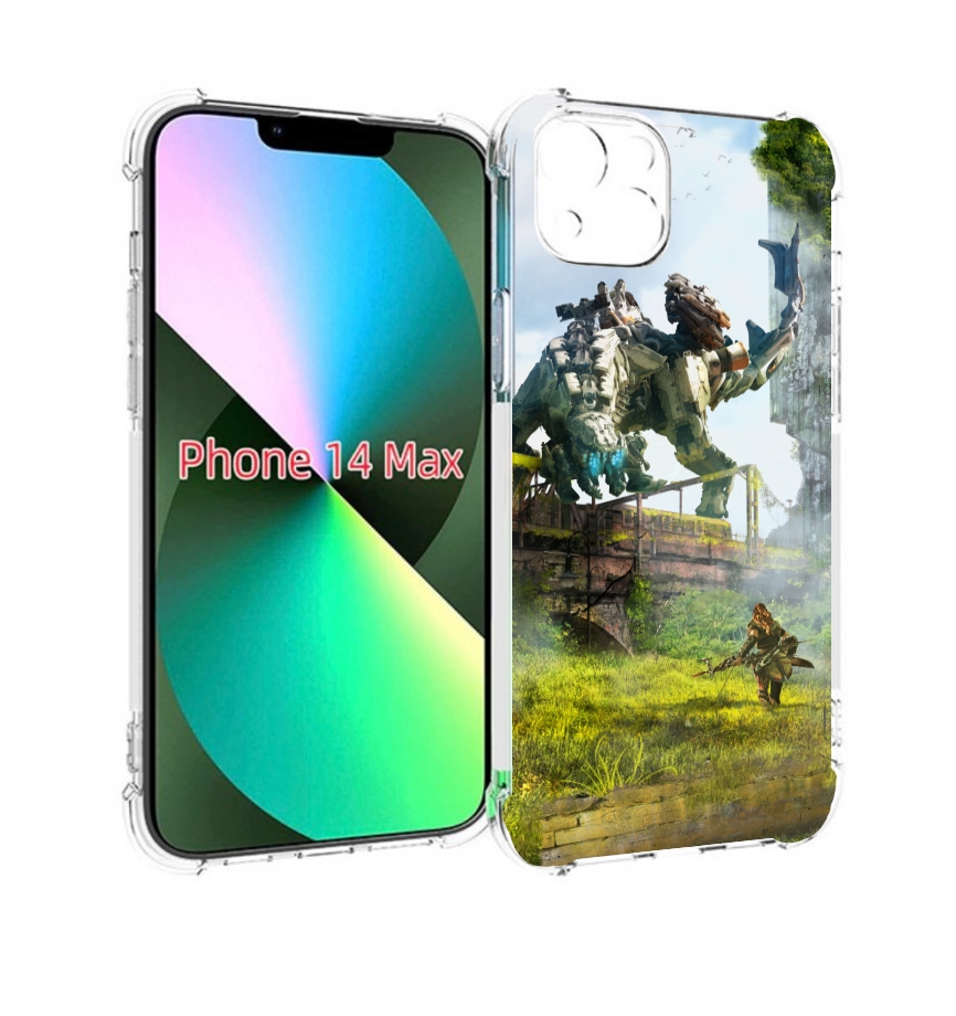 

Чехол MyPads Horizon Zero Dawn для iPhone 14 Plus (6.7), Прозрачный, Tocco