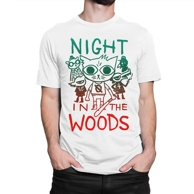 

Футболка мужская Dream Shirts Night in the Woods 999576222 белая M, Night in the Woods 999576222