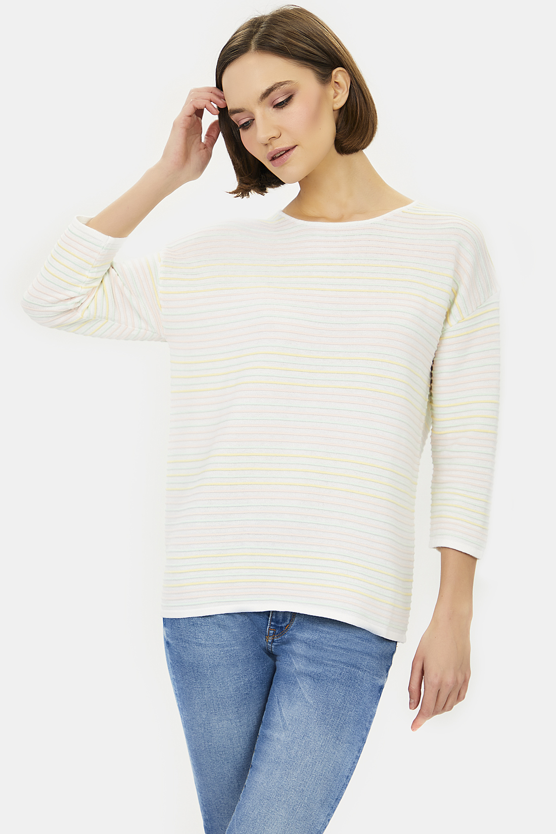 

Джемпер женский Baon B131025 белый XXL, B131025