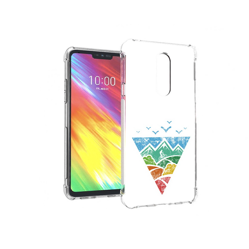 

Чехол MyPads Tocco для LG G7 Лес земля море чайки (PT124618.72.105), Прозрачный, Tocco