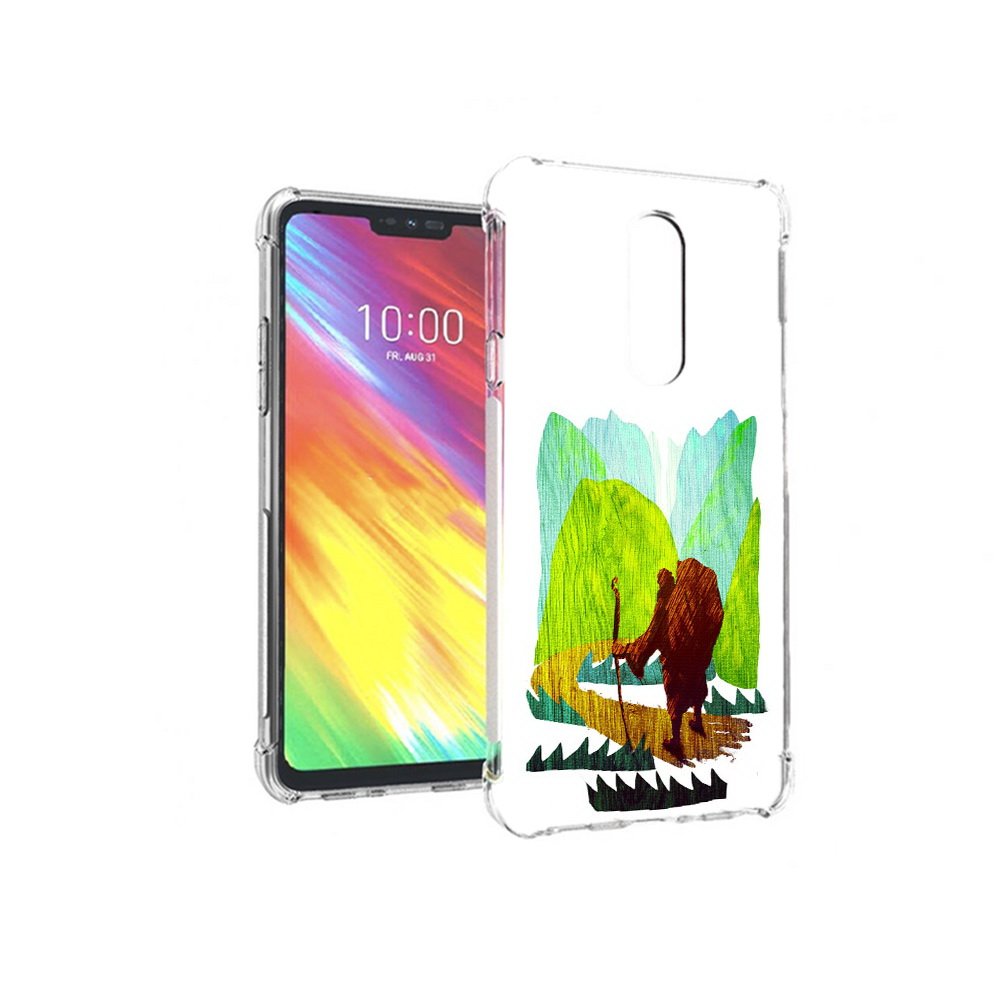 

Чехол MyPads Tocco для LG G7 Лесная тропа (PT124618.72.106), Прозрачный, Tocco