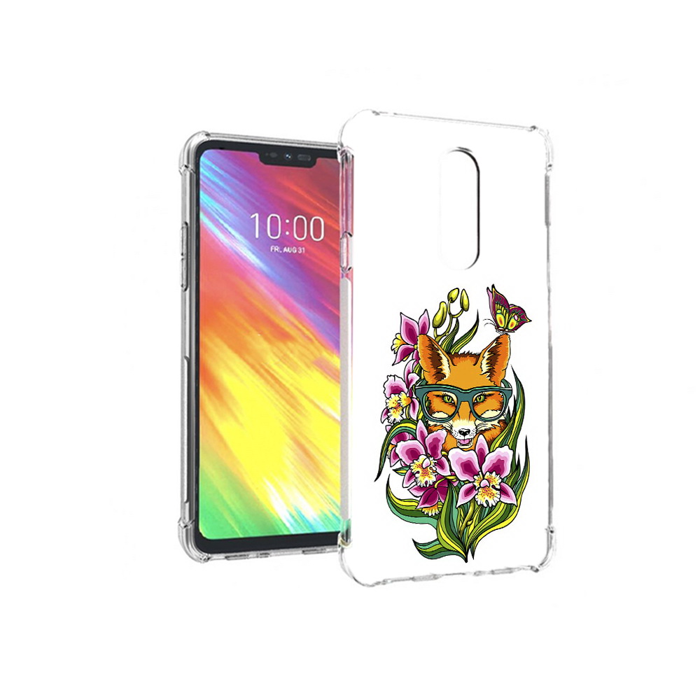 

Чехол MyPads Tocco для LG G7 Лиса в цветах (PT124618.72.108), Прозрачный, Tocco