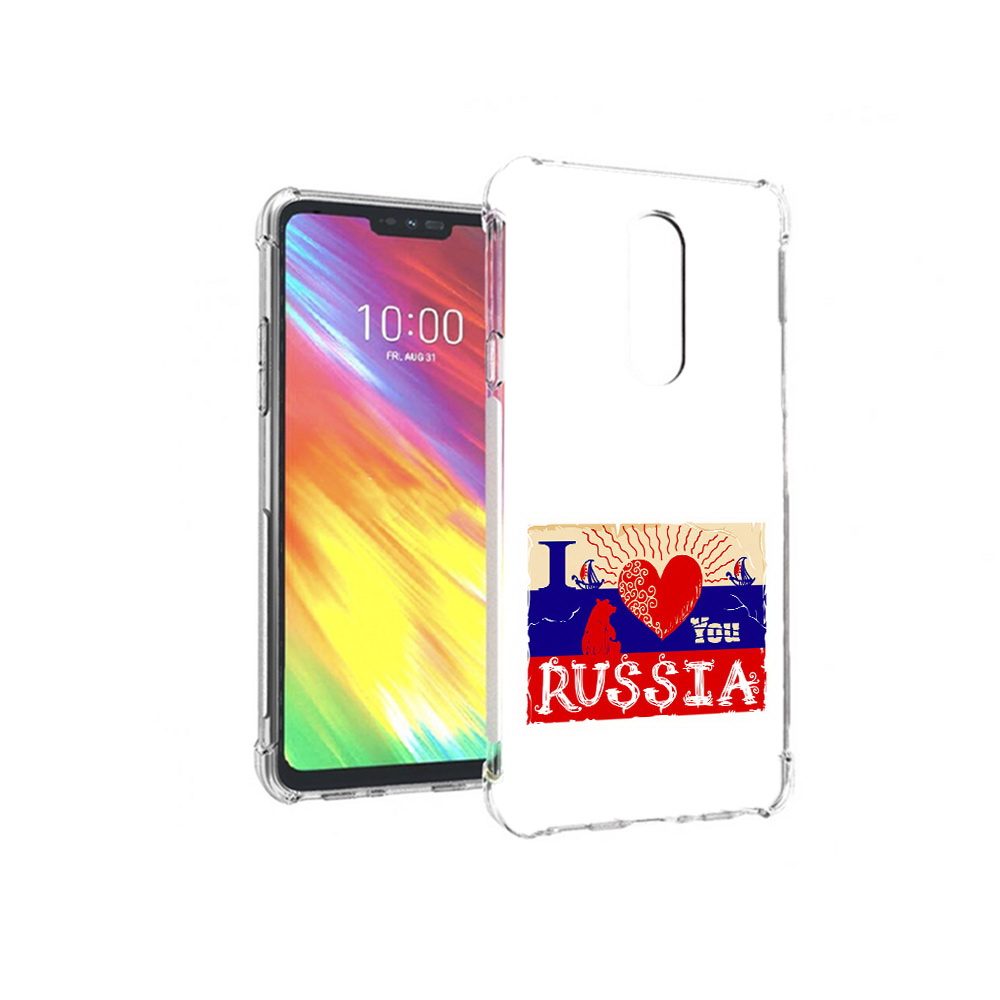 

Чехол MyPads Tocco для LG G7 Люблю Россию (PT124618.72.112), Прозрачный, Tocco