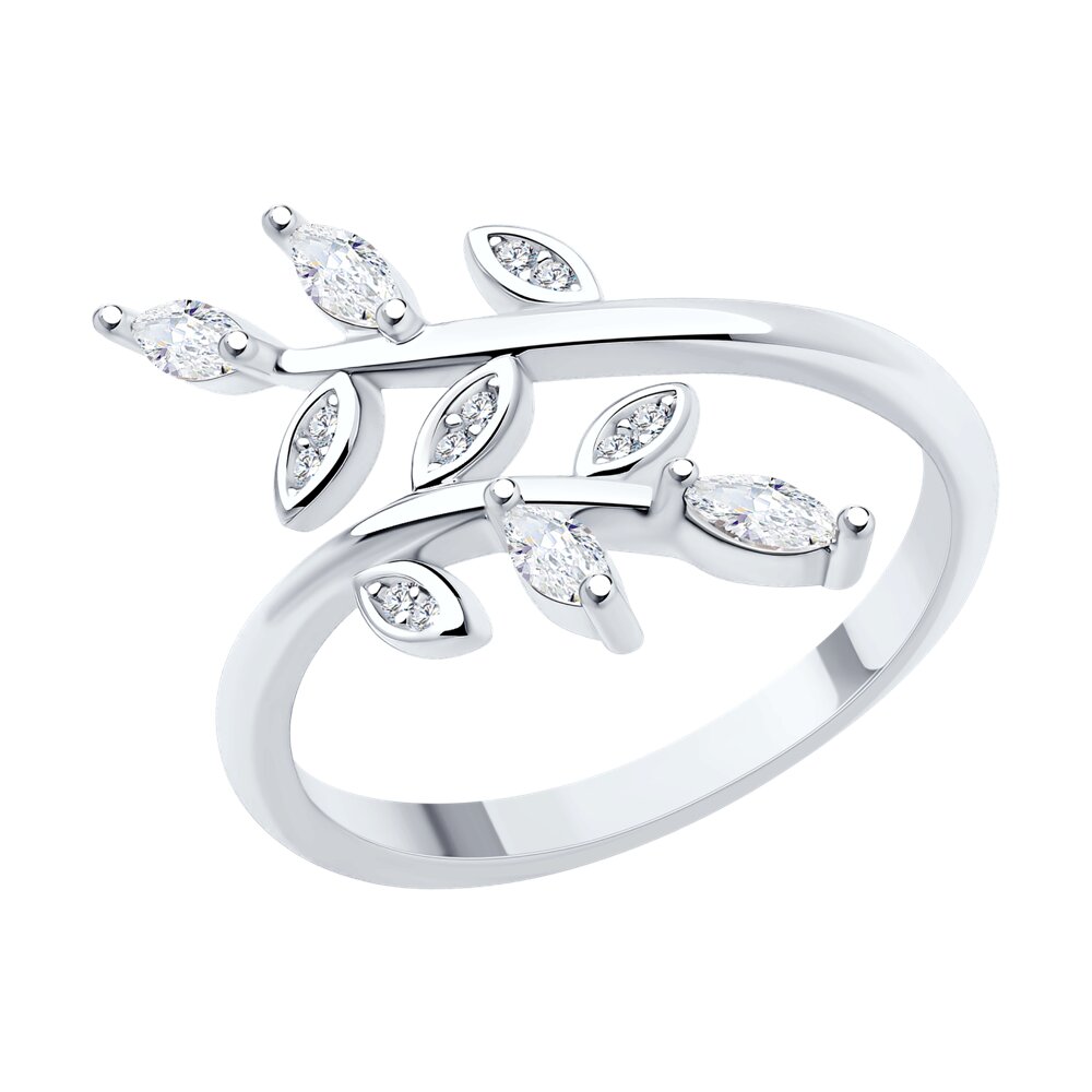 

Кольцо из серебра р. , SOKOLOV 94013969-91, фианит, 94013969-91