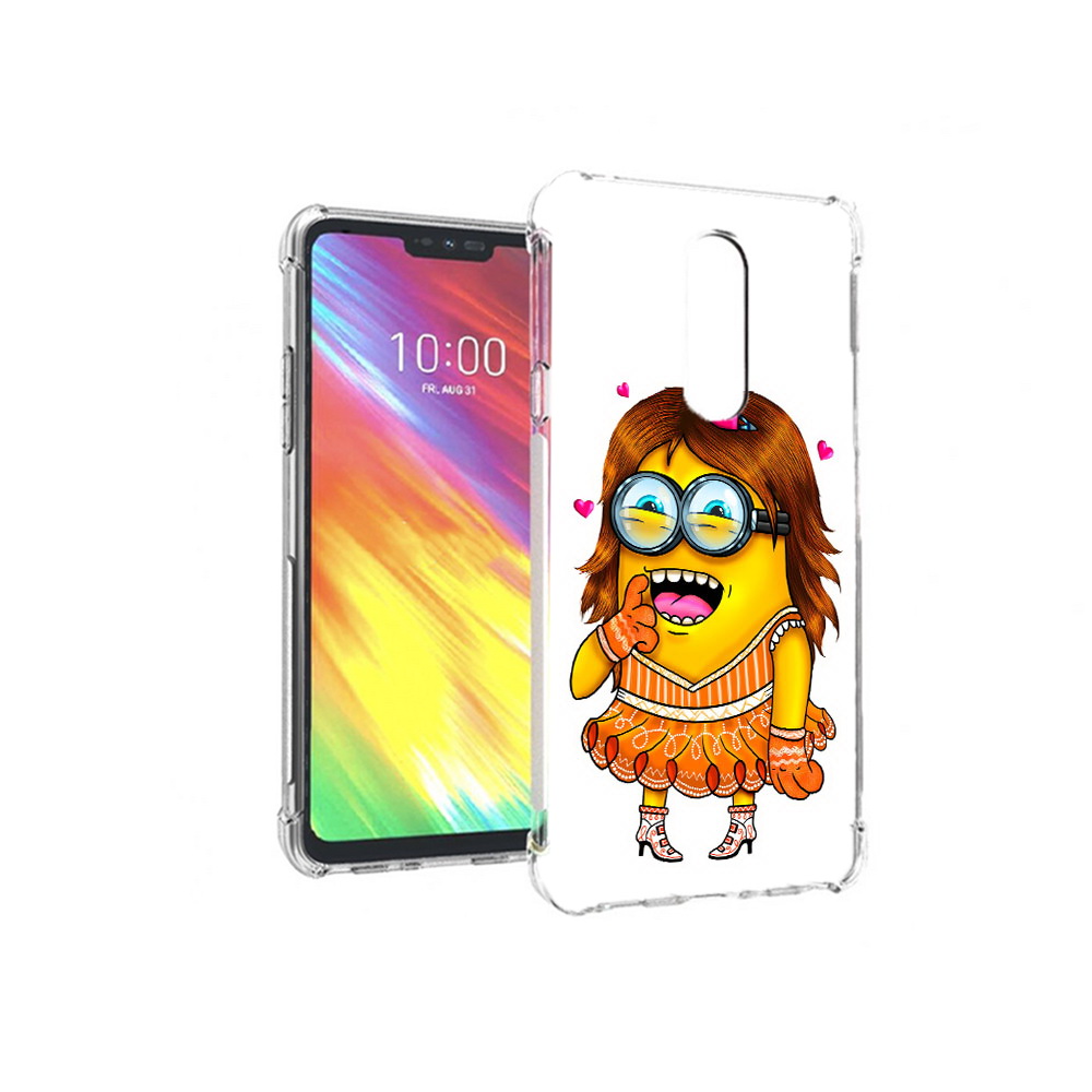 

Чехол MyPads Tocco для LG G7 Миньон девочка (PT124618.72.116), Прозрачный, Tocco