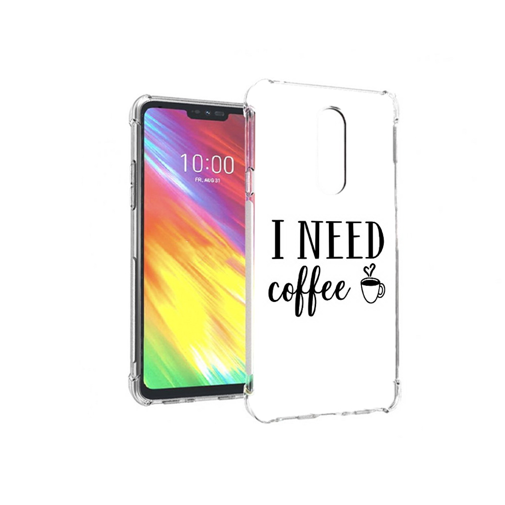 

Чехол MyPads Tocco для LG G7 Мне нужен кофе (PT124618.72.121), Прозрачный, Tocco