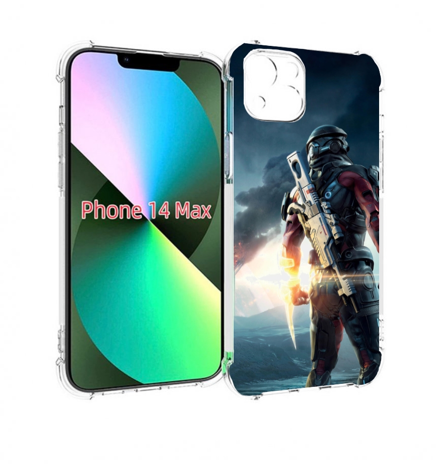 

Чехол MyPads Mass Effect Andromeda Ryder для iPhone 14 Plus (6.7), Прозрачный, Tocco