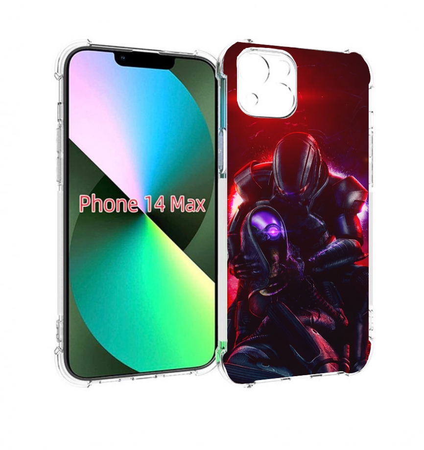 

Чехол MyPads Mass Effect для iPhone 14 Plus (6.7), Прозрачный, Tocco