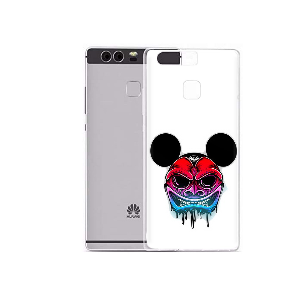 

Чехол MyPads Tocco для Huawei P9 Plus микки в маске (PT31455.54.473), Прозрачный, Tocco