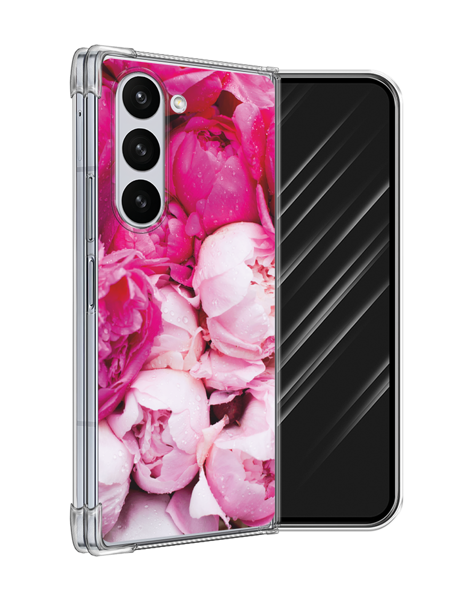 

Чехол Awog на Samsung Galaxy Z Fold 6 "Пионы розово-белые", Белый;розовый, 2109850-1