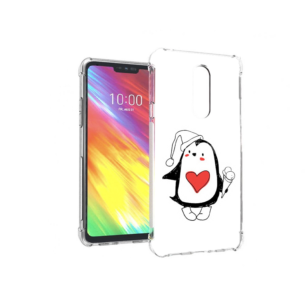 

Чехол MyPads Tocco для LG G7 Пингвин с мороженым (PT124618.72.135), Прозрачный, Tocco