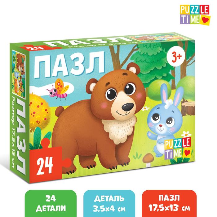 

Пазл Puzzle Time Лес, 24 элемента