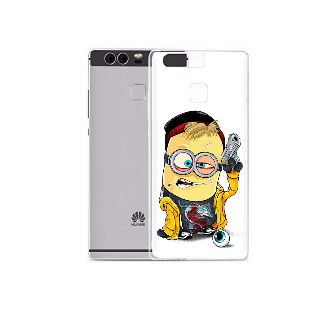 

Чехол MyPads Tocco для Huawei P9 Plus миньон бандит (PT31455.54.475), Прозрачный, Tocco