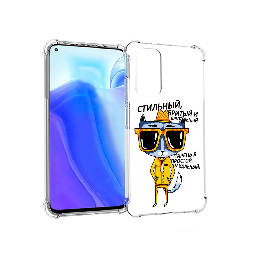 

Чехол MyPads Tocco для Xiaomi Redmi Note 11S стильный кот (PT162215.279.625), Tocco
