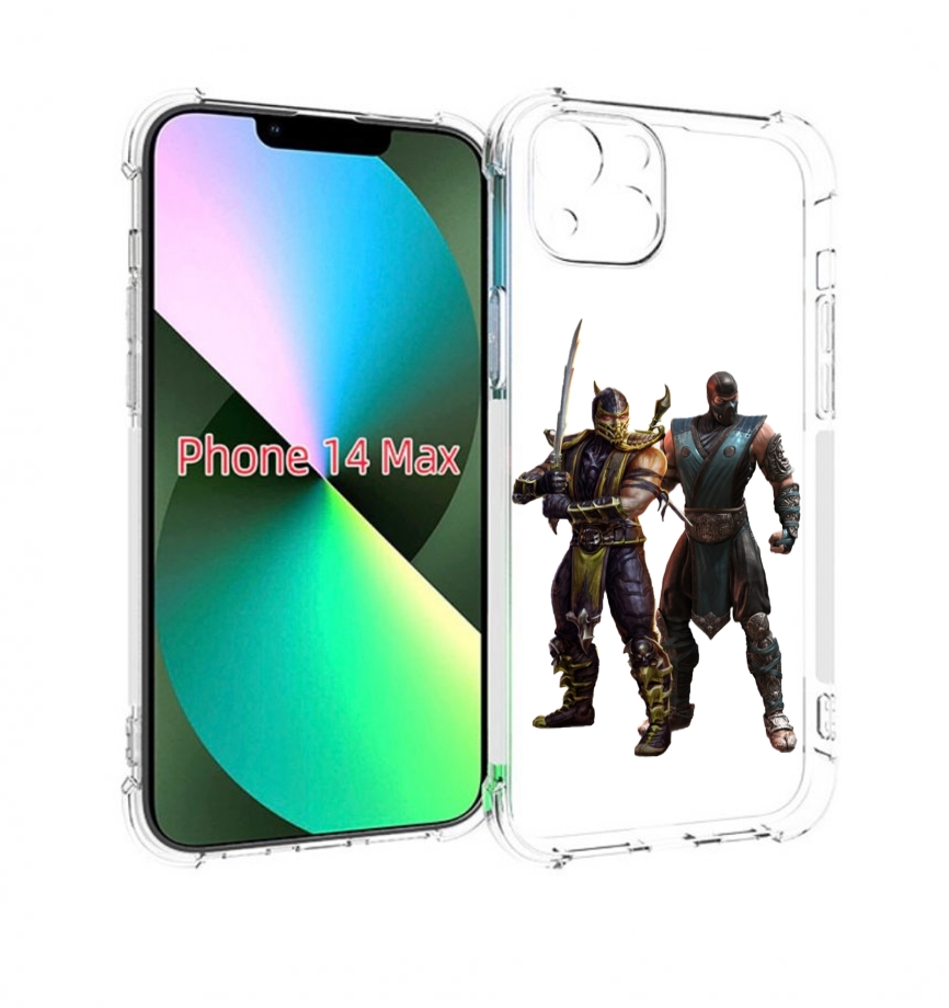 

Чехол MyPads Mortal-Kombat-1 для iPhone 14 Plus (6.7), Прозрачный, Tocco