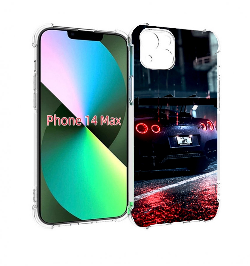 

Чехол MyPads Nissan Skyline для iPhone 14 Plus (6.7), Прозрачный, Tocco