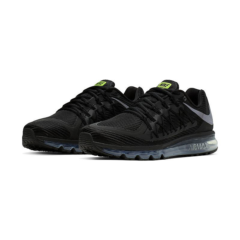 

Кроссовки унисекс Nike Air Max 2015 черные 6.5 US, Черный, Air Max 2015