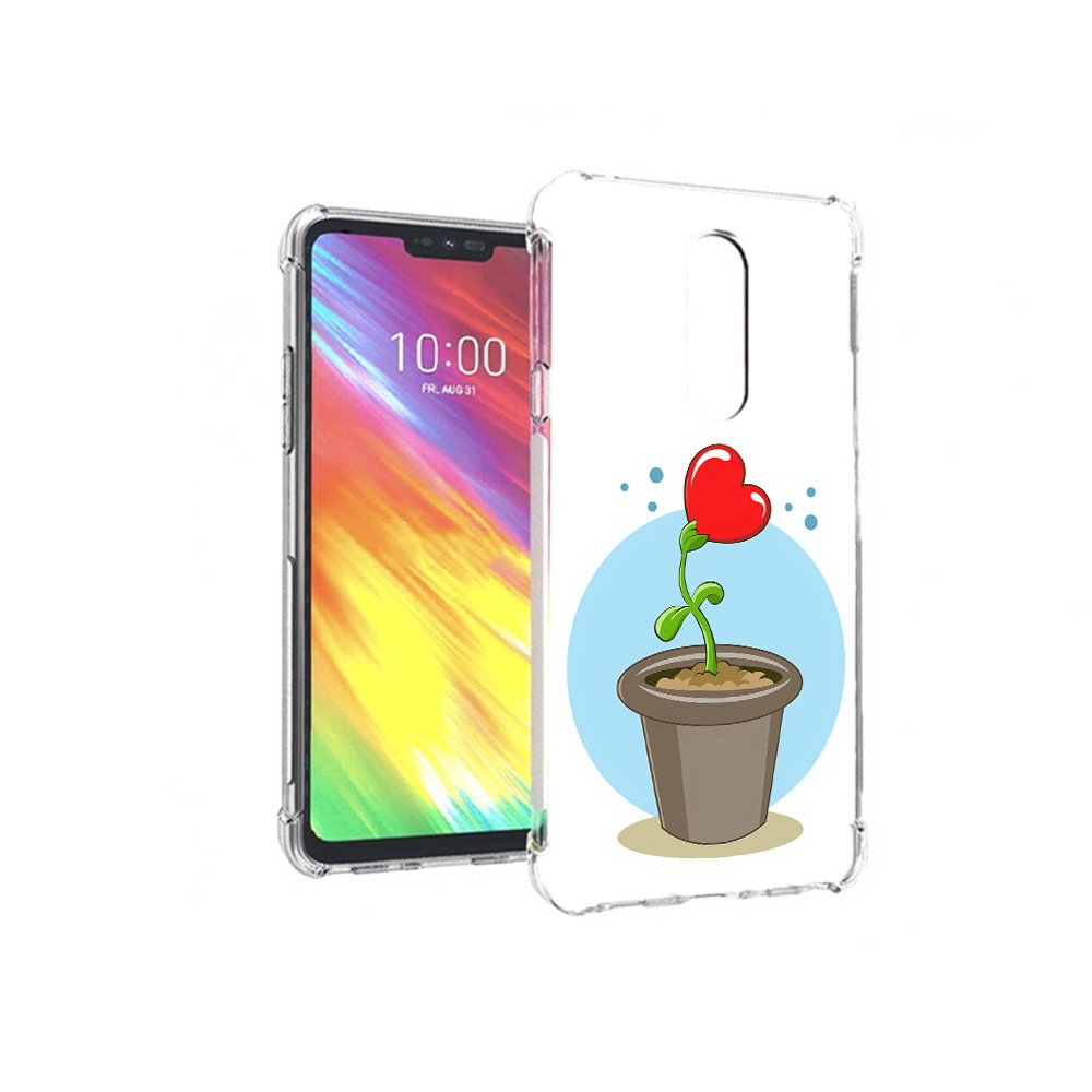 

Чехол MyPads Tocco для LG G7 Растение любви 14 февраля (PT124618.72.145), Прозрачный, Tocco